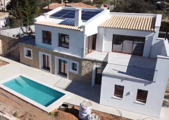 Construcción casa unifamiliar con bloques Ytong en Mallorca