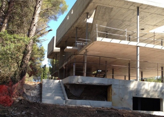 Building new construction, concrete structure - Costa de los Pinos